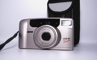 Revue 1150 AF zoom 38-110mm AF Kamera 35mm Film Point & shoot  camera