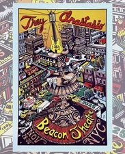 Trey Anastasio The Beacon Jams Jim Pollock Poster Print NY Theatre