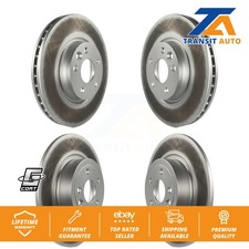 Front Rear Coated Disc Brake Rotors Kit For Land Rover Range Evoque KG-101114