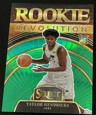 TAYLOR HENDRICKS ROOKIE GREEN PRIZM 2023 2024 Select Revolution Grizzlies #11