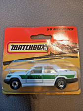 MATCHBOX SUPER FAST  1:64  62  MERCEDES 300E POLIZEI  CAR 58