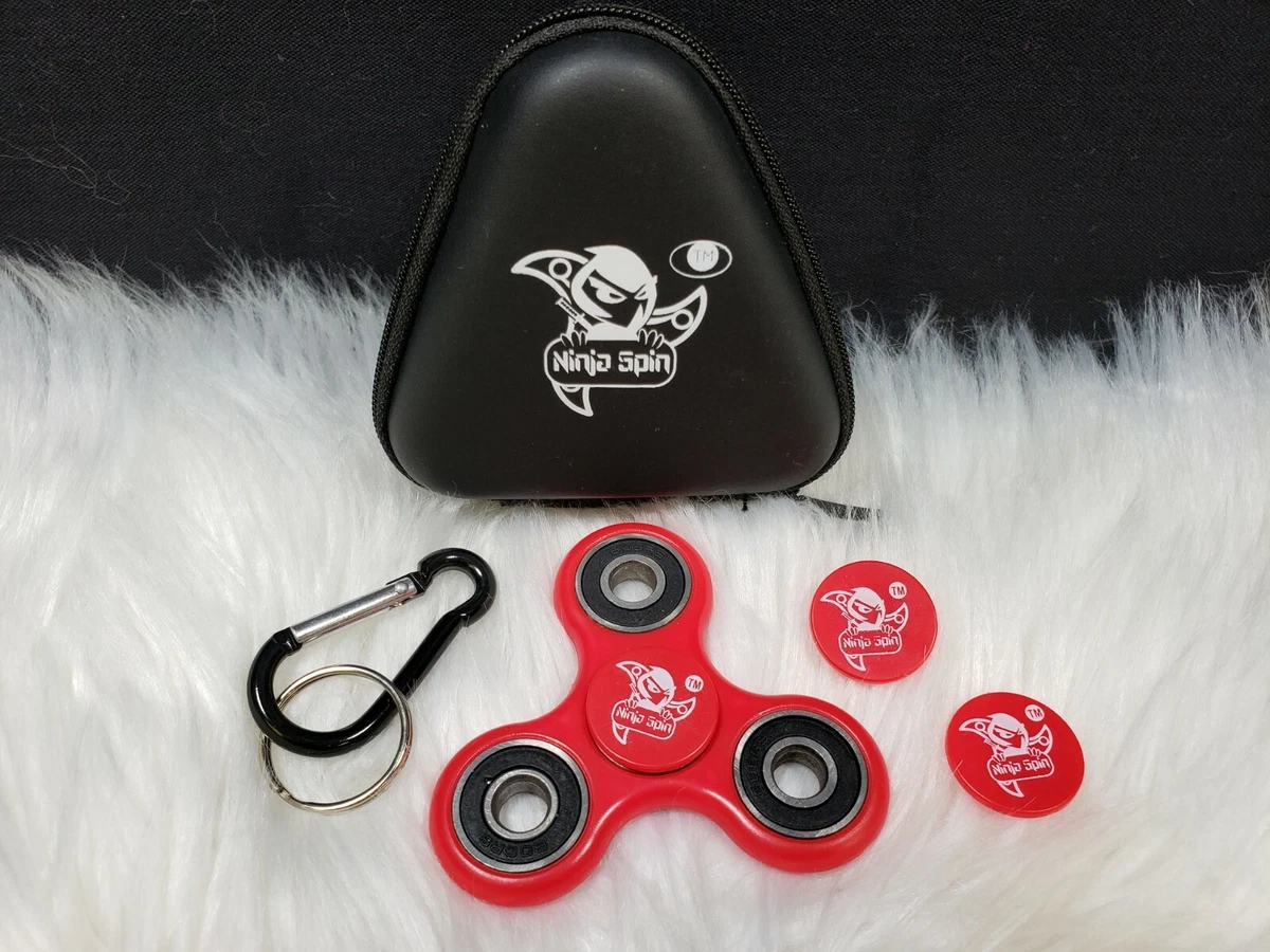 Ninja Spin Fidget Spinner w case High Speed Long Spin Bearing