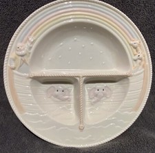 Vintage Noahs Ark by Lenox Divided 8.5  Plate For Children