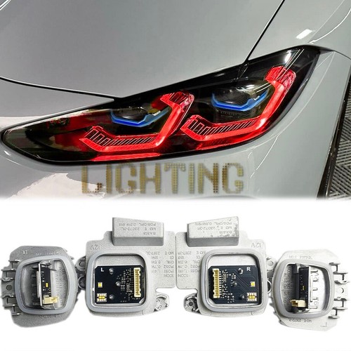 RED DRL LED Control Unit For BMW G80 M3 G82 M4 G22 Laser Headlight Angel eyes - Picture 2 of 6