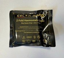 Image of Celox RAPID Haemostatic Z-Fold Gauze
