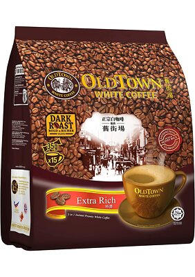 Old Town White Coffee Instant 3 in 1 Hazelnut - 40g X 15