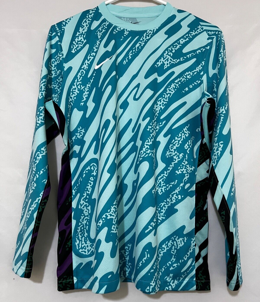 2024 NIKE Gardien V Womens Medium Teal Goalkeeper Soccer Jersey
