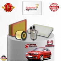 Set Service 4 Filter Seat Ibiza IV 1.2 12V 51KW 70CV Von 2007-> 2009
