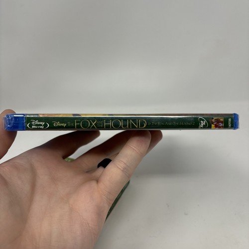 The Fox And The Hound 1 & 2 (Bluray, DVD, Digital) Sealed With Cover Disney Read - Picture 13 of 17
