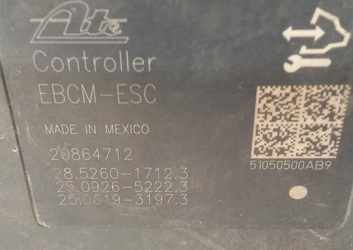 2010 Chevrolet Equinox GMC Terrain ABS Anti-lock Brake Pump Assembly OEM - Image 3 of 4