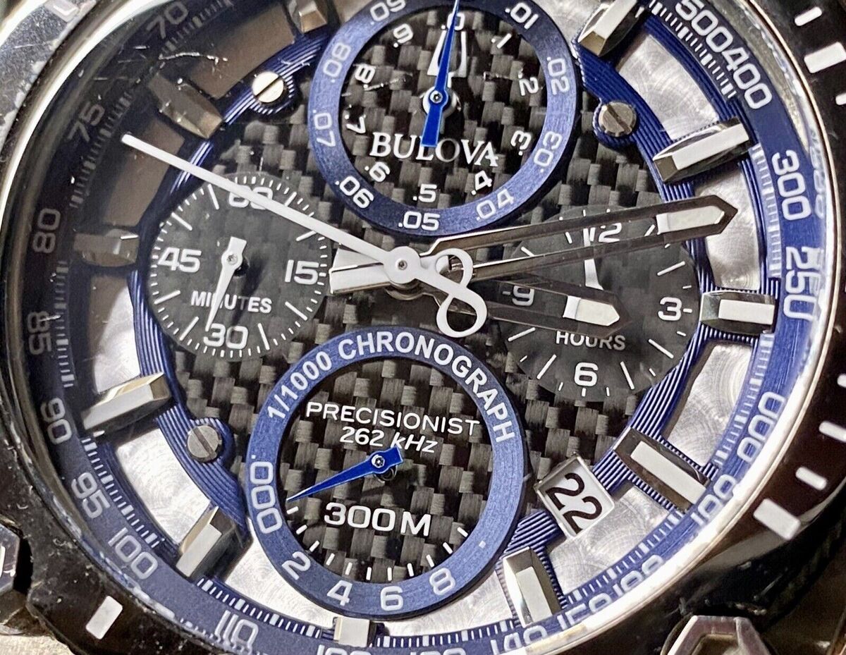 BULOVA Precisionist ICON 262kHz Chronograph Men's Watch BULOVA Precisionist ICON 262kHz Chronograph Men's Watch