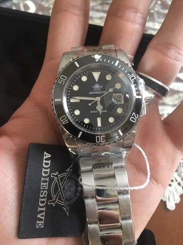 orologio uomo automatico ADDIESDIVE con scatola originali e accessori | eBay