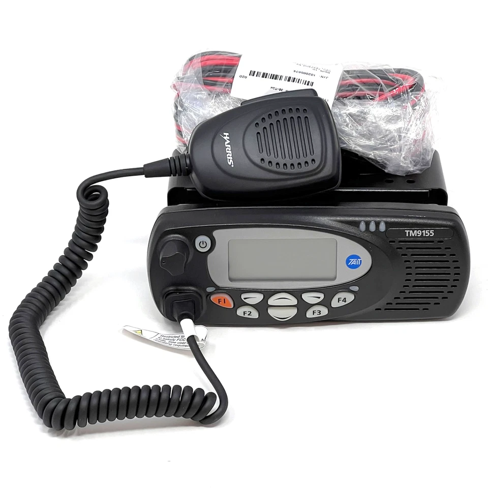 Tait TM9155 P25 Mobile Radio Kit 762-870 MHz w Harris T02-00005-AAAC Microphone - image 2 of 4