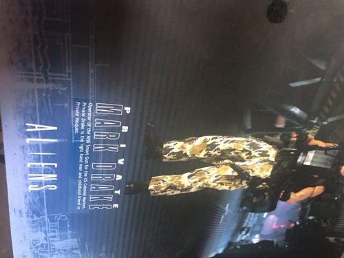 New! Aliens Movie Masterpiece Private Mark Drake Collectible Figure Hot Toys - Picture 3 of 7