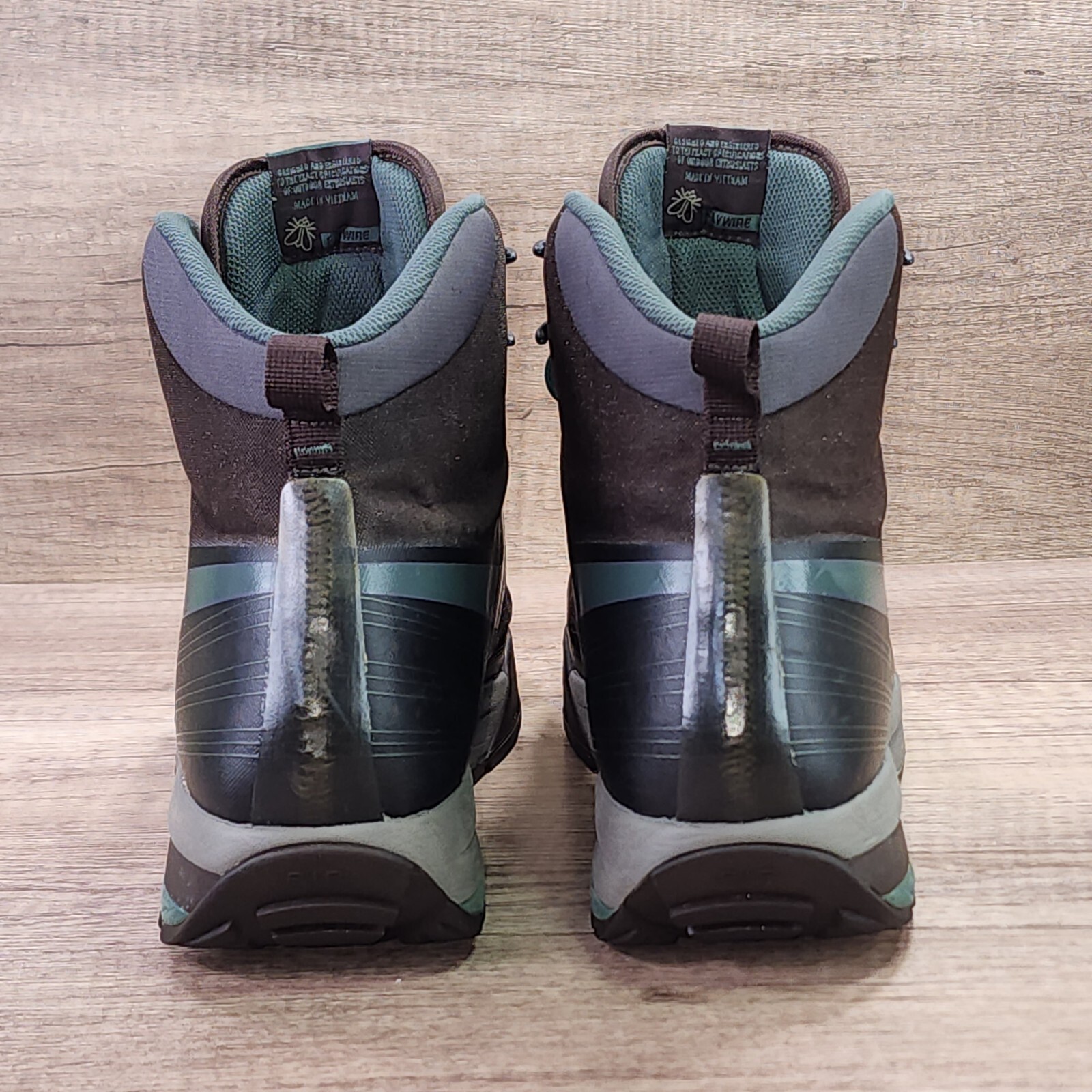 Nike Zoom Ashiko ACG Men's Size 13 Brown Teal Hiking Shoes (375726231