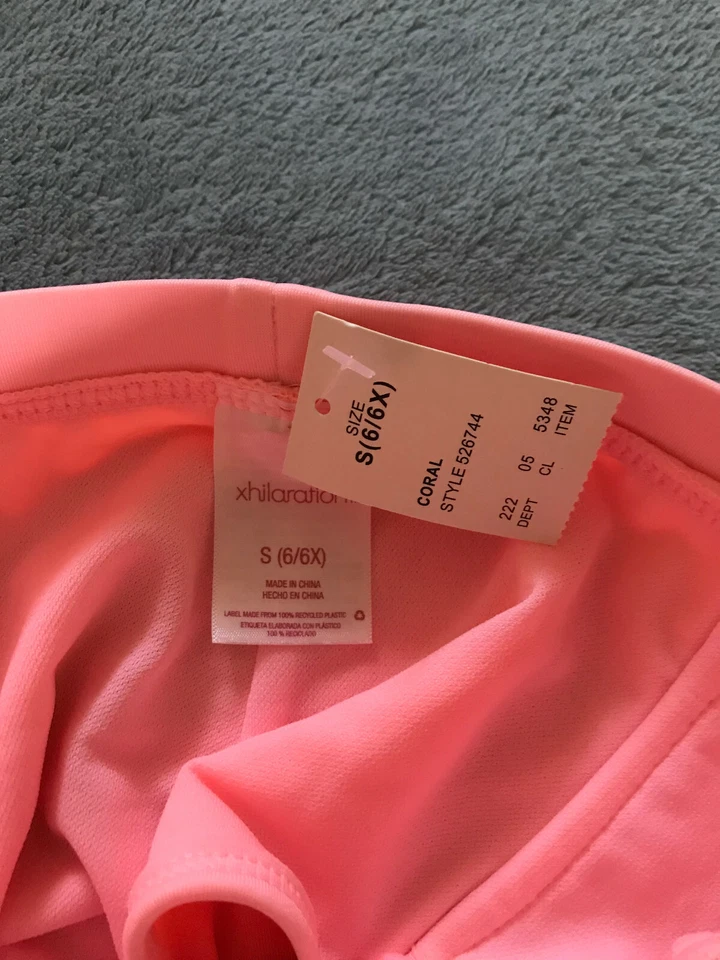 Новый купальник xhilaration девочек размер 6 x - Изображение 3 из 4