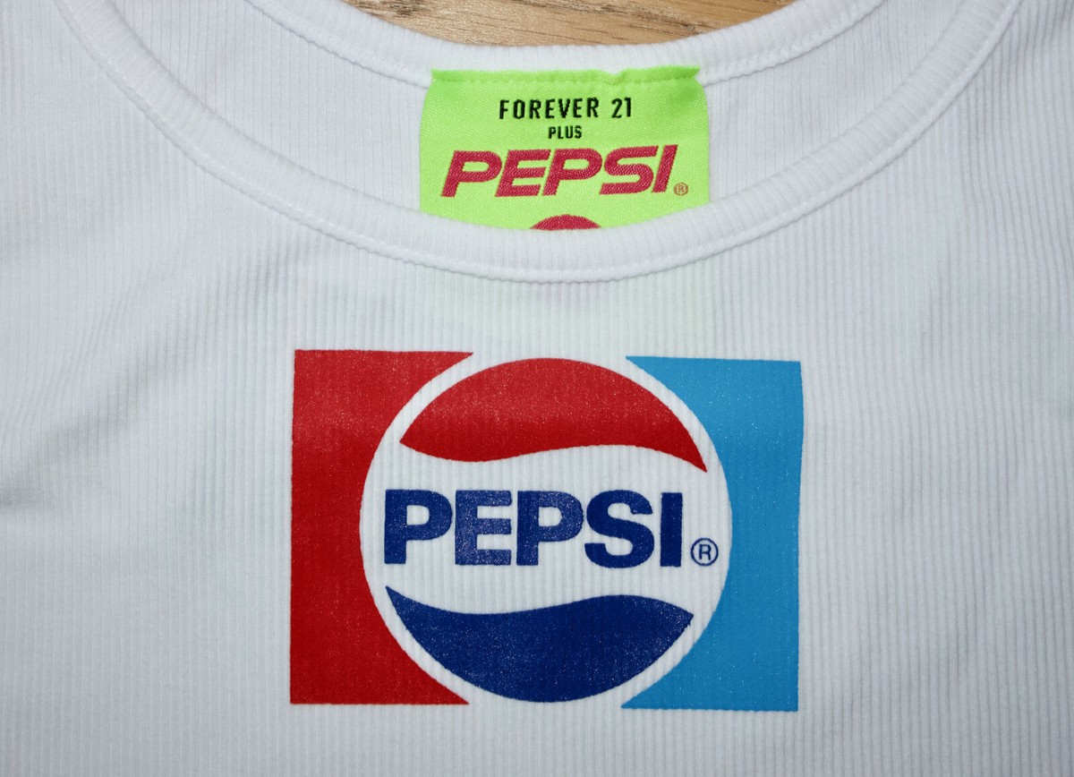 pepsi crop top forever 21