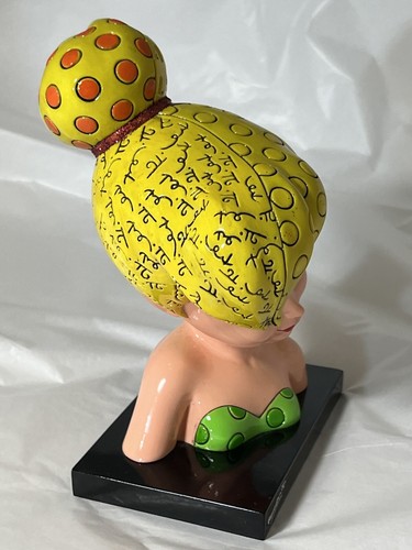 Walt Disney Romero Britto Central Tinker Bell Figurine Bust Statue figurine 2012 - Picture 13 of 16