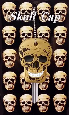 Skull Key Cap House Business Work Home Fradon Lock Kwikset Schlage Keychain Fob