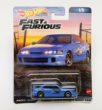 HOT WHEELS CUSTOM ACURA INTEGRA SEDAN GSR FAST AND FURIOUS HKD27 NUOVA SIGILLATA