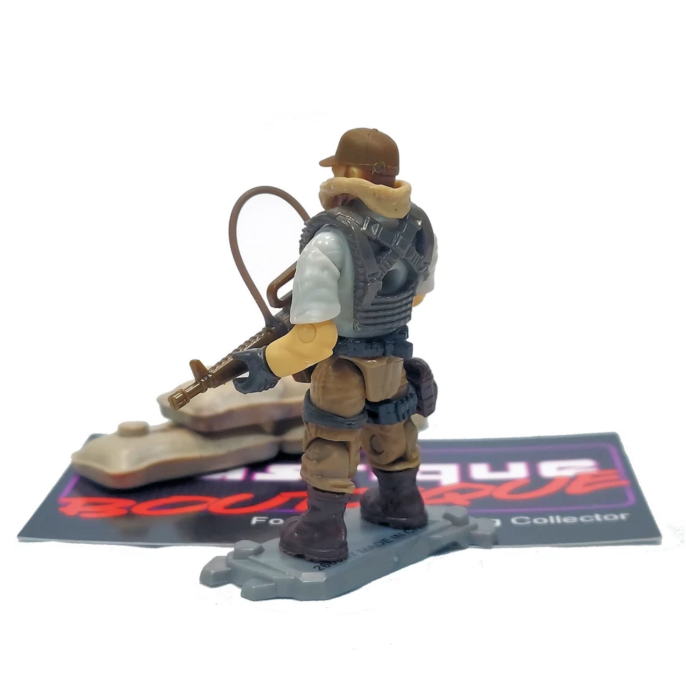 Mega Construx Call Of Duty Mercenary COD BLOKS MERC MINI FIGURE SNIPER DESERT - Image 4 of 4