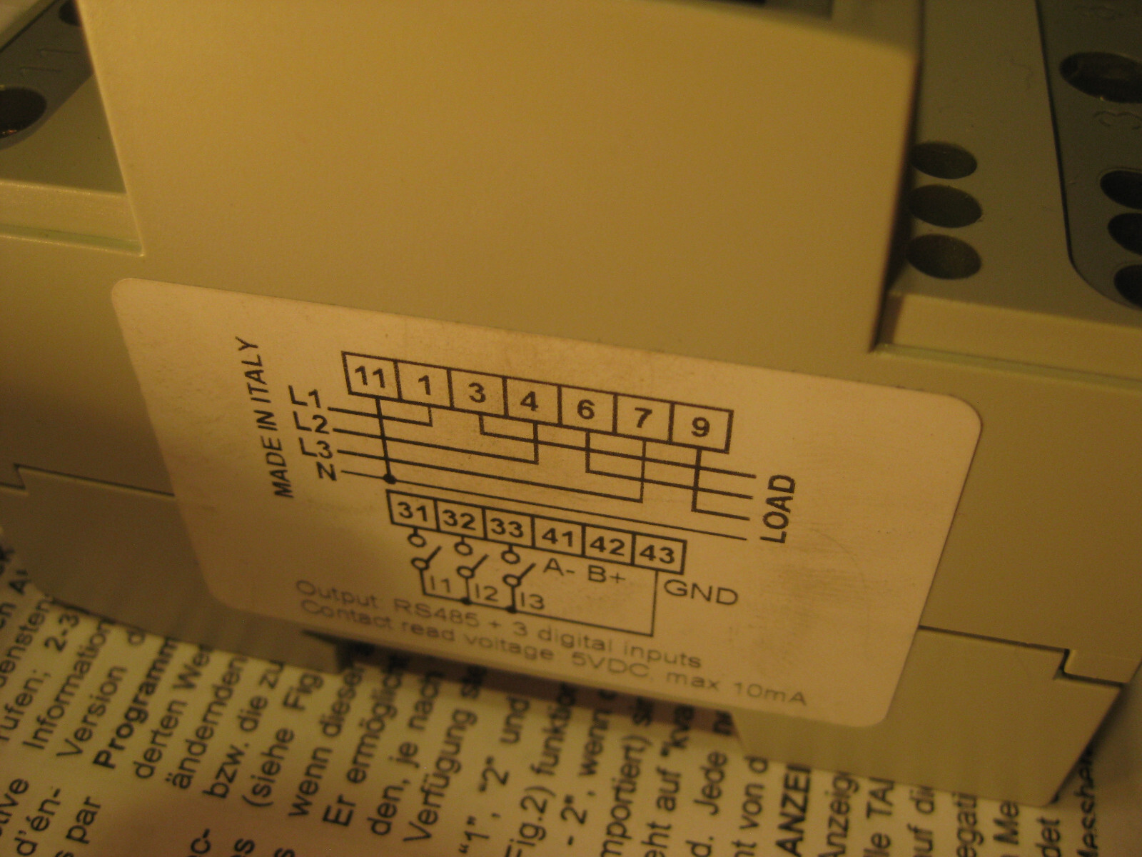 Carlo Gavazzi Victron EM24 Stromzähler 3phasig