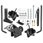 Trailer Towing Hitch bar with Sway Control 2 in Shank 10K lbs for Class III IV