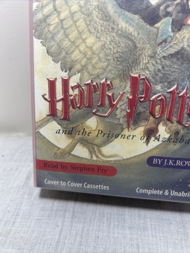 Vintage Harry Potter Audio Book Tapes Cover To Cover The Prisoner Of Azkaban - Picture 2 of 9
