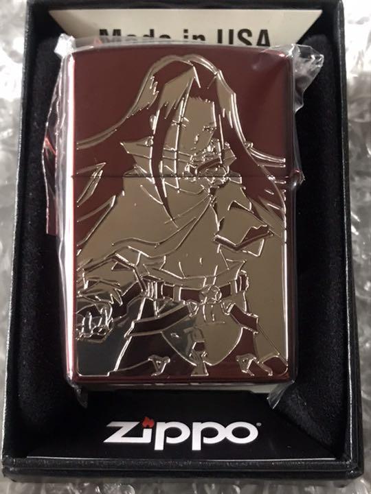 Zippo Shaman King Hao Asakura Red Silver Star 2 Sided Zippo Shaman King Hao Asakura Red Silver Star 2 Sided