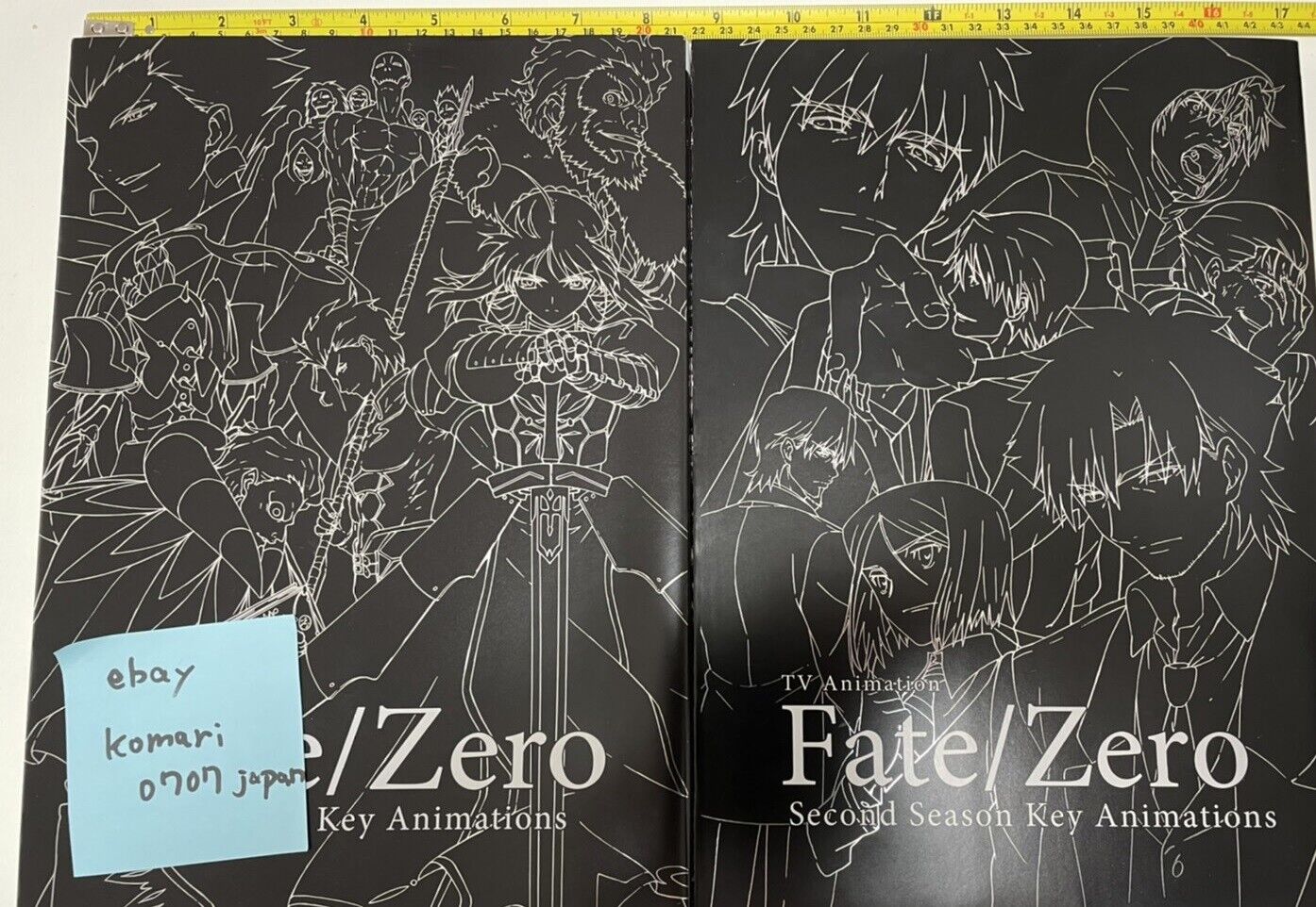 Fate zero first second 1st 2nd key animations art book set ufotable anime | eBay Fate zero first second 1st 2nd key animations art book set ufotable anime | eBay