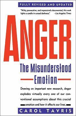 Anger: The Misunderstood Emotion, USED-Very Good, Tavris, Carol