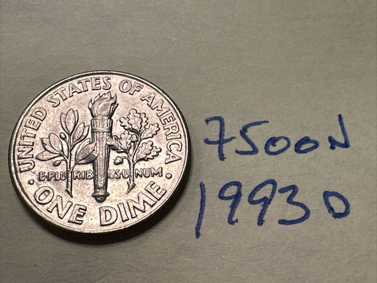 1993 D Roosevelt Dime - Actual coin 10c 7500N | eBay