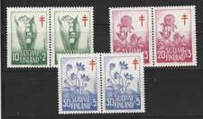 *KAPPYSSTAMPS 11718-108 FINLAND SCOT B148 B149 B150 MINT NEVER HINGED RETAIL $15