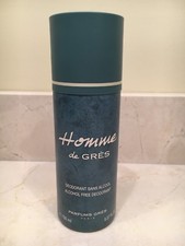 Homme de GRES Deodorant for Men 5.07 fl oz Alcohol Free New No Box