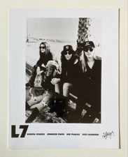 L7 8" X 10" Promotional Press Photo 1992