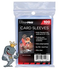 Ultra Pro Standard Card Sleeves 100ct Pack 5 Pack Lot-500 Sleeves FREE SHIP