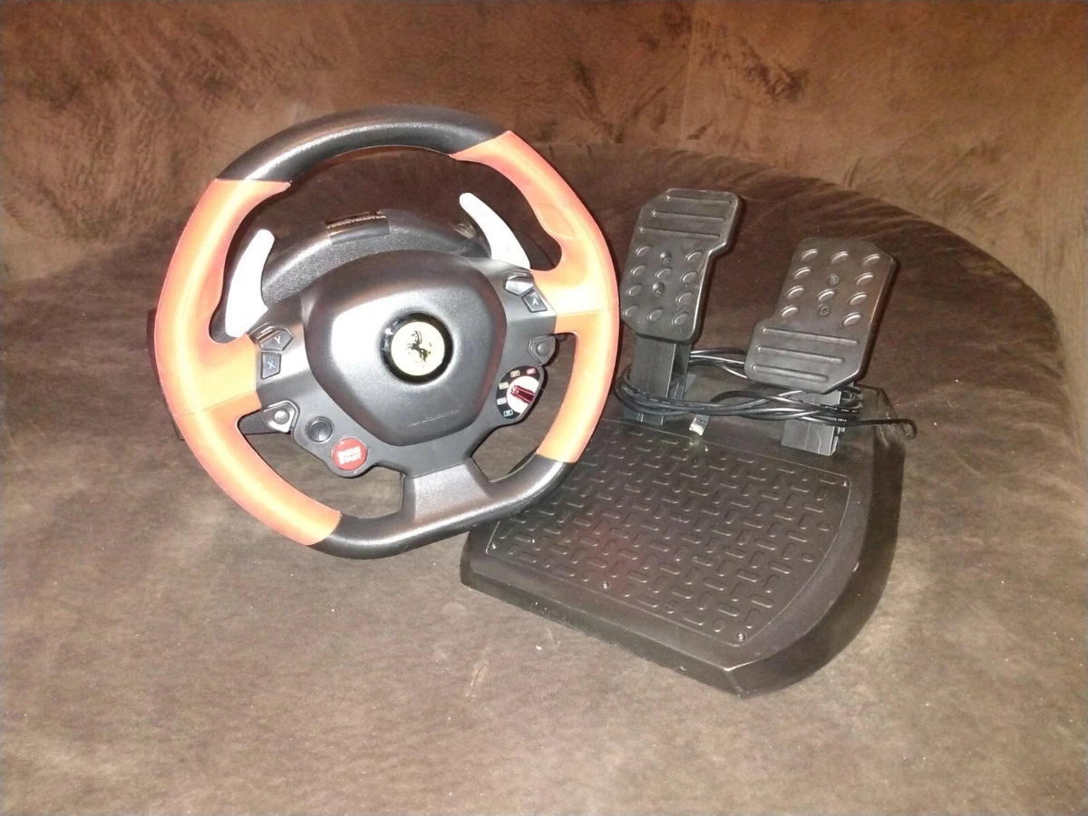 Thrustmaster ferrari 458 spider racing cheap wheel games