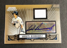 2008 Bowman Sterling - Prospects #BSP-GGH Gorkys Hernandez Signed Auto