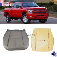 Driver Side Bottom Seat Cover and Foam Cushion For 2007-14 Chevy Silverado 1500