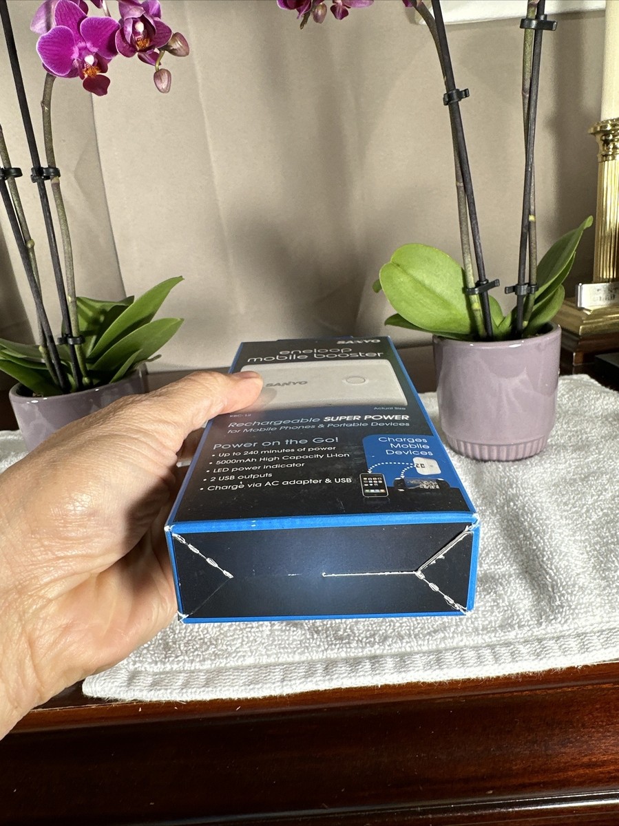 SANYO eneloop music booster KBC-9VS 廃番レア 再発売されないかなぁ ・・・ eneloop music booster - みちのく