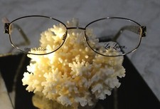 Sophia Loren FRAMES ONLY Full Rim Gold Confetti Oval Zyloware Eyewear 52-16-135