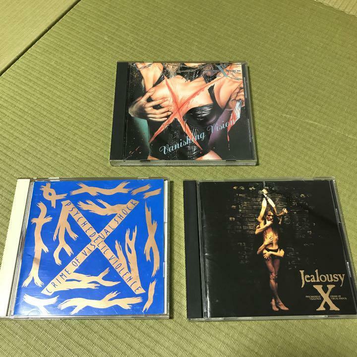 X Vanishing Vision BLUE BLOOD JEALOUSY 3-piece set X JAPAN X Vanishing Vision BLUE BLOOD JEALOUSY 3-piece set X JAPAN