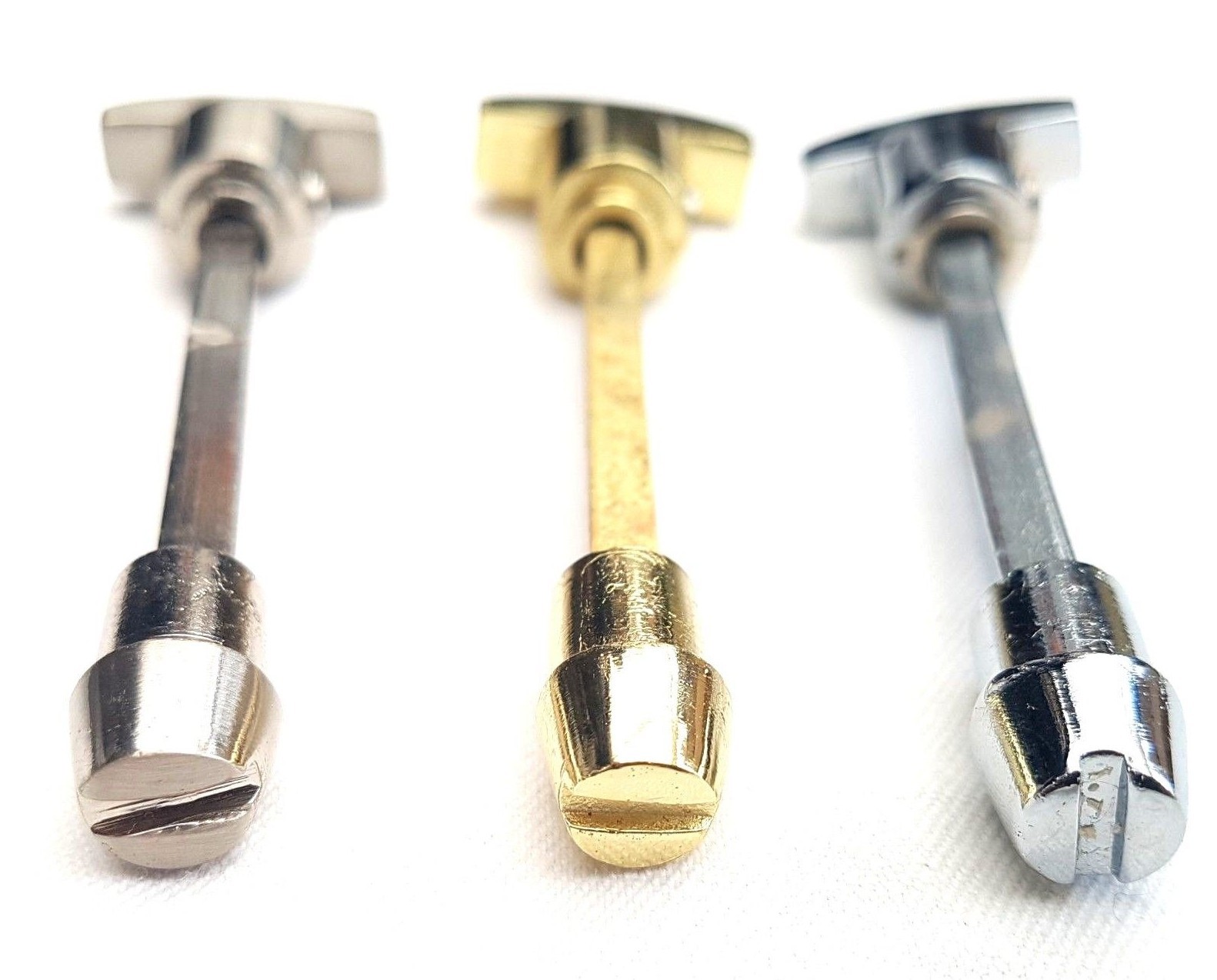 Bathroom Door Bath Lock Thumb Turn 5mm Spindle Snib Bar Polished Brass ...