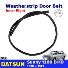 Weatherstrip Door Belt Inner RH Fits Datsun 1200 Sunny B110 2D Bluebird 510 P08