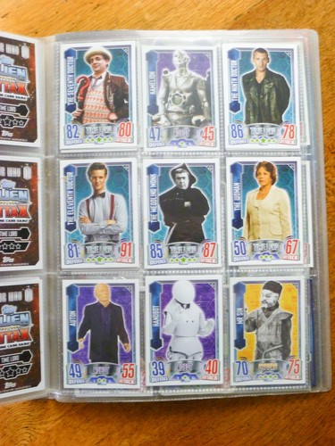 Topps Alien Attax Trading Card Game Collector Binder - 167 cards + duplicates - Zdjęcie 7 z 7