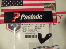"Genuine" Paslode  Part # 501590  LEVER (F250S-PP)