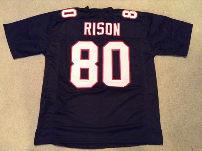 Custom Sewn Stitched Andre Rison Black Jersey - Atlanta Falcons, Sizes M To 2XL, Unbranded