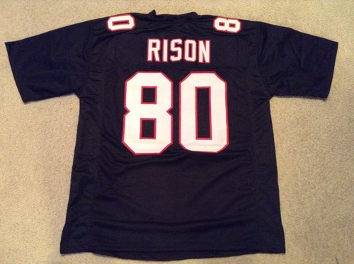 UNSIGNED CUSTOM Sewn Stitched Andre Rison Black Jersey - M, L, XL, 2XL