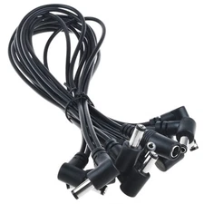 10-Way Daisy Chain Cable for Electric Guitar Effect Pedal Power Supply Adapter
