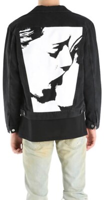 MISBHV Warszawa Washed Vintage Black 1980 Denim Jacket Designed in Poland Size S